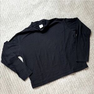 KOTN | Black Mock Neck Top | Size M